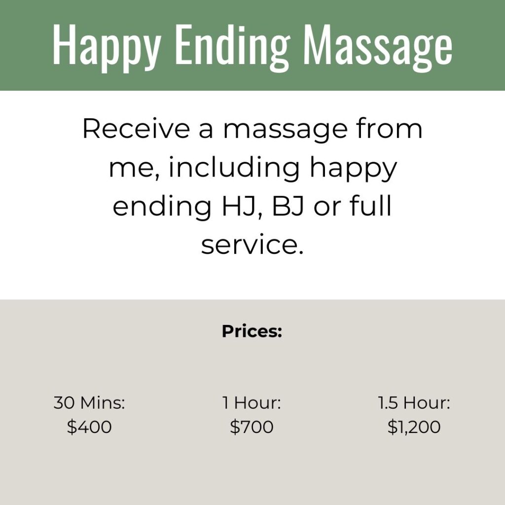 Happy Ending Massage - for you