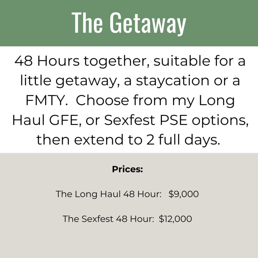 The Getaway - 48 hours together, suitable for a little getaway or a staycation
